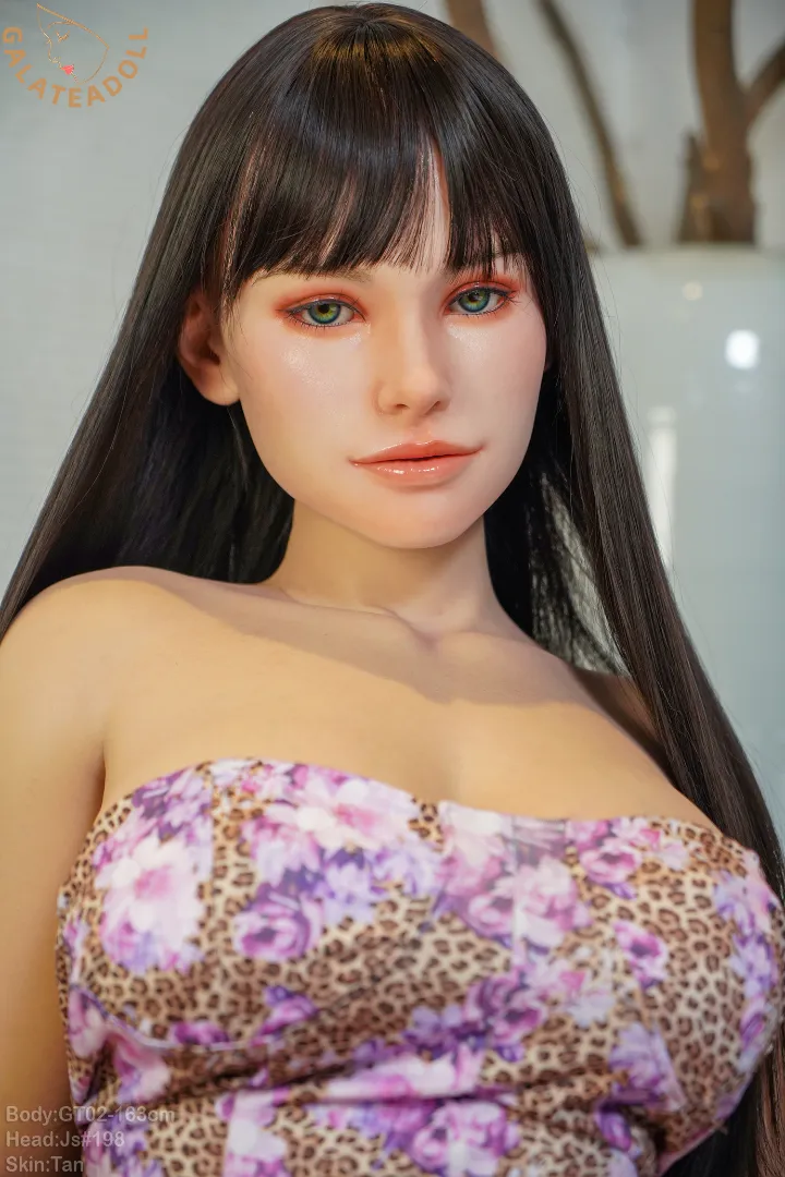 163cm (5ft4) D罩杯 頂級 矽膠 性愛娃娃, ROS 头部 JS198